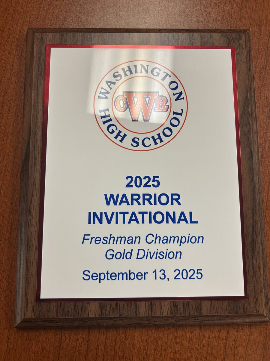 Congratulations to the Freshman Black team for going undefeated today and winning the Washington Warrior Invite! #CommittedtotheClimb