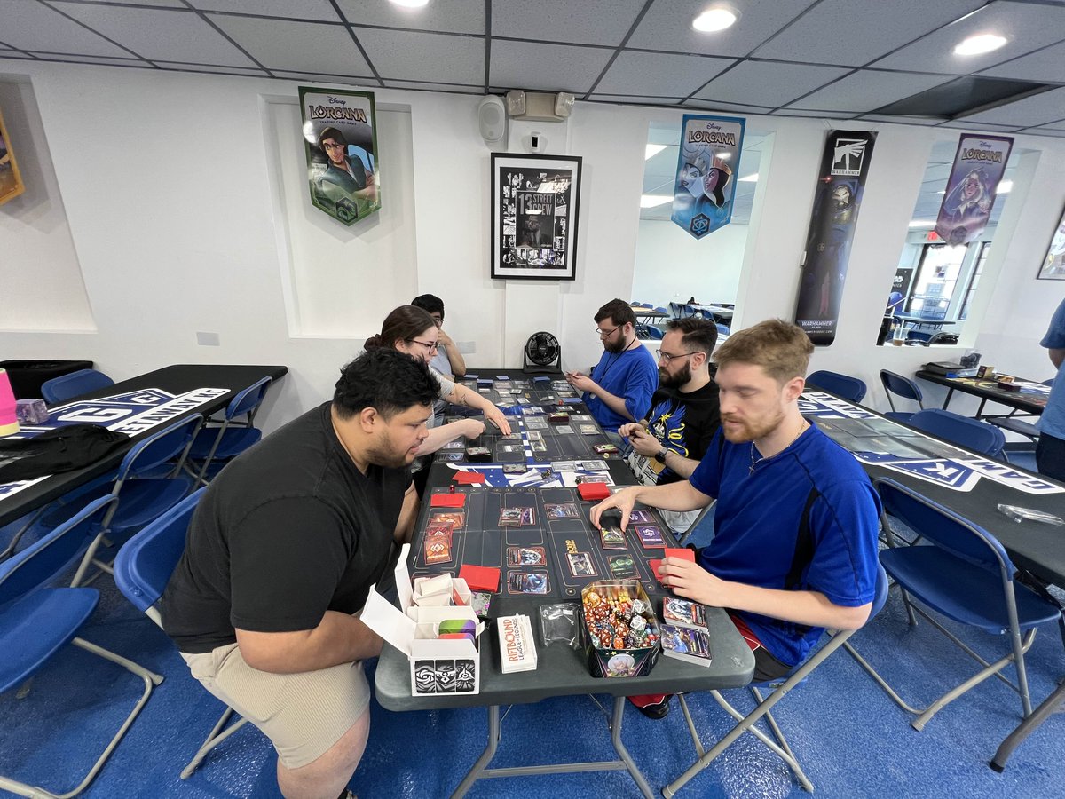 GamersGetawayKC's tweet photo. Started the day off with our first @playriftbound play demo. Great response. Teemos for all🍄

Feedback: ditch the Battlefield shuffle for determining who goes first. https://t.co/p0ldtTN7tz