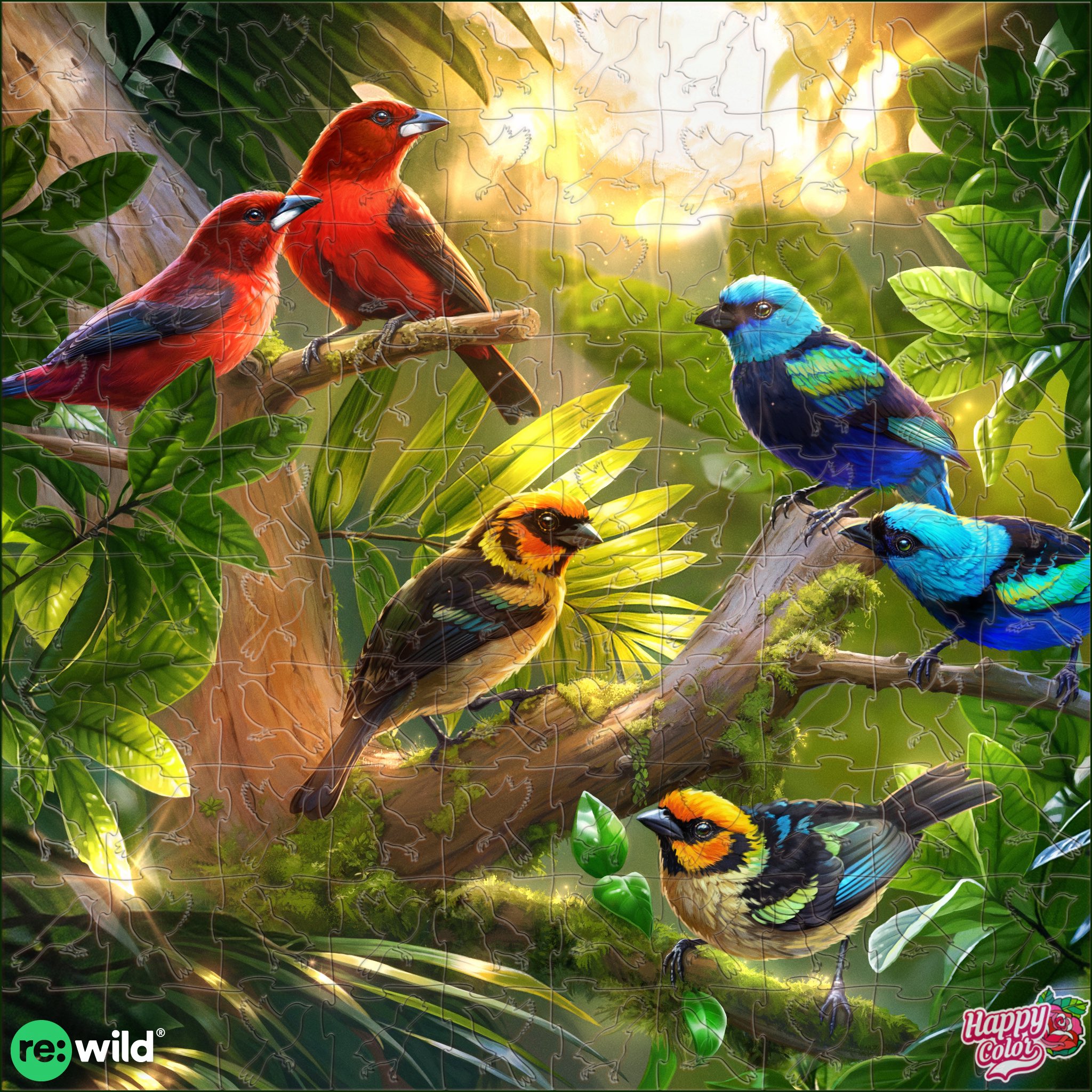 鳥のクレヨン画 鳥のクレヨン画 鳥のクレヨン画