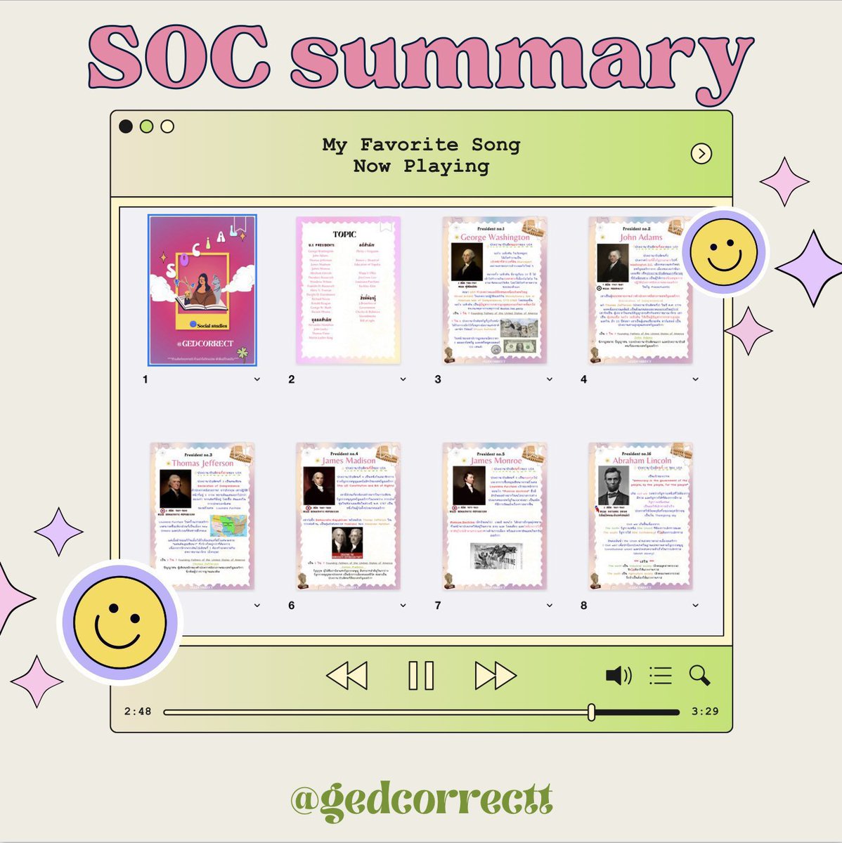 gedcorrectt's tweet photo. • SOC summary ✨ ราคา 159฿🔥

***มีสรุปปธน.USA กว่า15คน แบบเน้นๆ**

🤷🏻‍♂️ ใครหาสรุปSOC แบบแน่นๆ  มาทางนี้😍
•มี ปธน. เมกา เยอะสุด รวมทุกอย่าง😱
•สรุปคดีสำคัญ
•สรุปบุคคนสำคัญ
• Amendment แปลไทยพร้อม!
• Practice exam มากกว่า100ข้อ!

(ใครรีบสอบเลือกหน้าอ่านได้เลย)

#สอบged https://t.co/s7N5LXg1LH