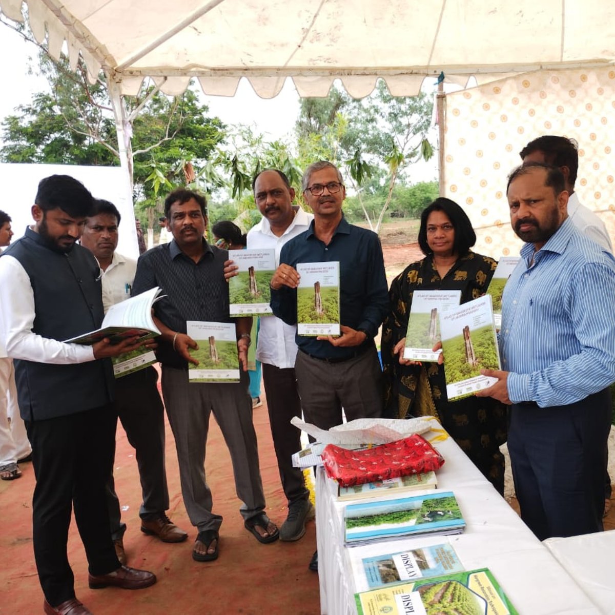 🌿 Proud to announce the release of the Atlas of Mangrove Wetlands of Andhra Pradesh!

Released on Sept 11th in Suryalanka, Bapatla by Sri Kantilal Dande, IAS, Principal Secretary (EFS&amp;T). 

This comprehensive study, developed in partnership with the Andhra Pradesh Environment