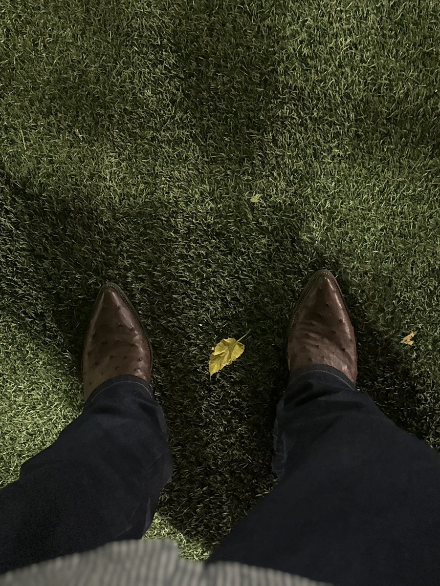 Ostrich Nuts on my feet…