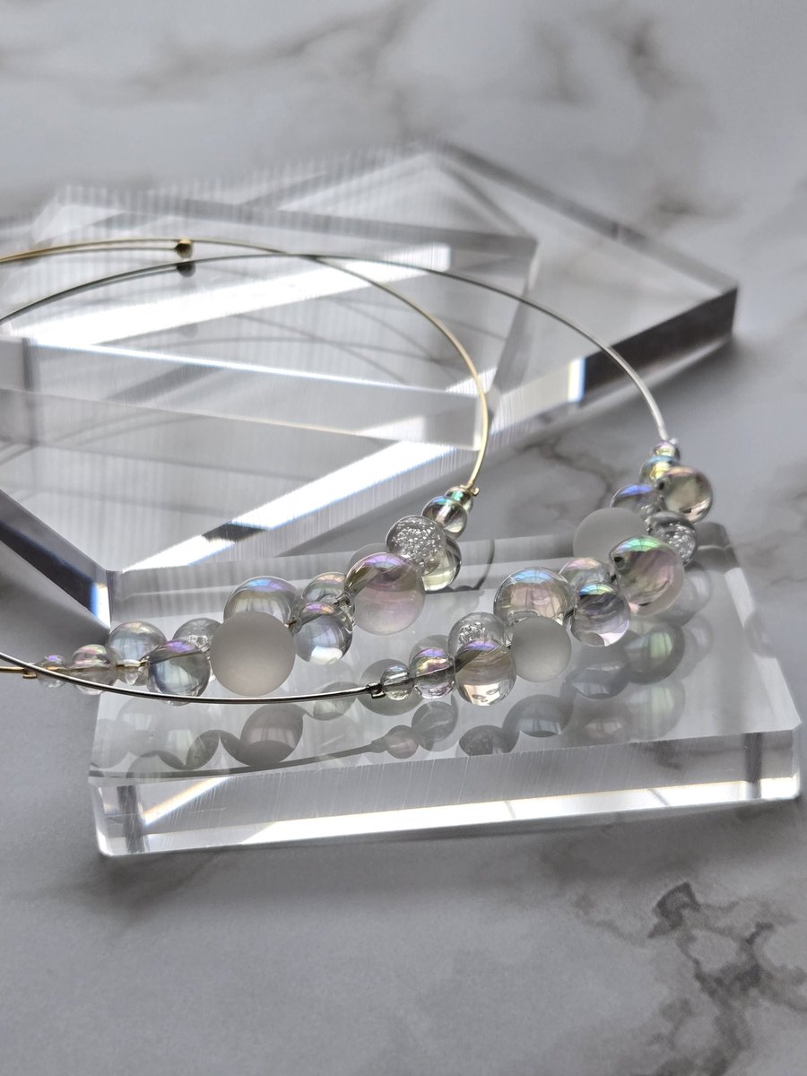 #3連休は掘り出し作家大収穫祭

残暑のTLに涼しげネックレスを