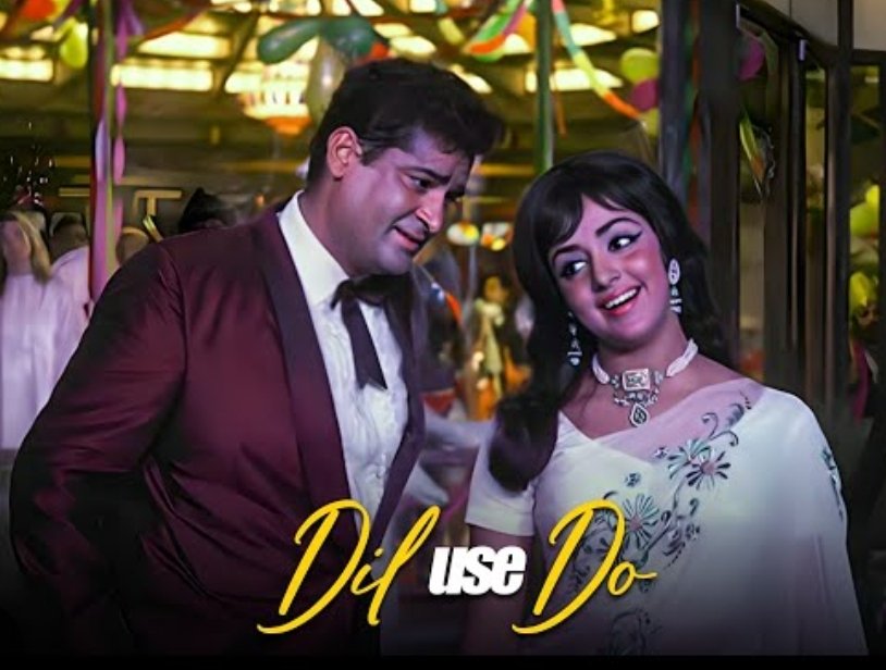 amrita__9936's tweet photo. #MusicMode🎧

"Dil use do jo jaan de de
Jaan use do jo dil de de..."

@dreamgirlhema
#ShammiKapoor
@ashabhosle #MdRafi
 
Sharing my fav song from film #Andaz (1971)as respectful tribute to the legendary Producer,Director of #IndianCinema that's #GPSippy Sahab to mark the day... https://t.co/wh4X4QZtv3