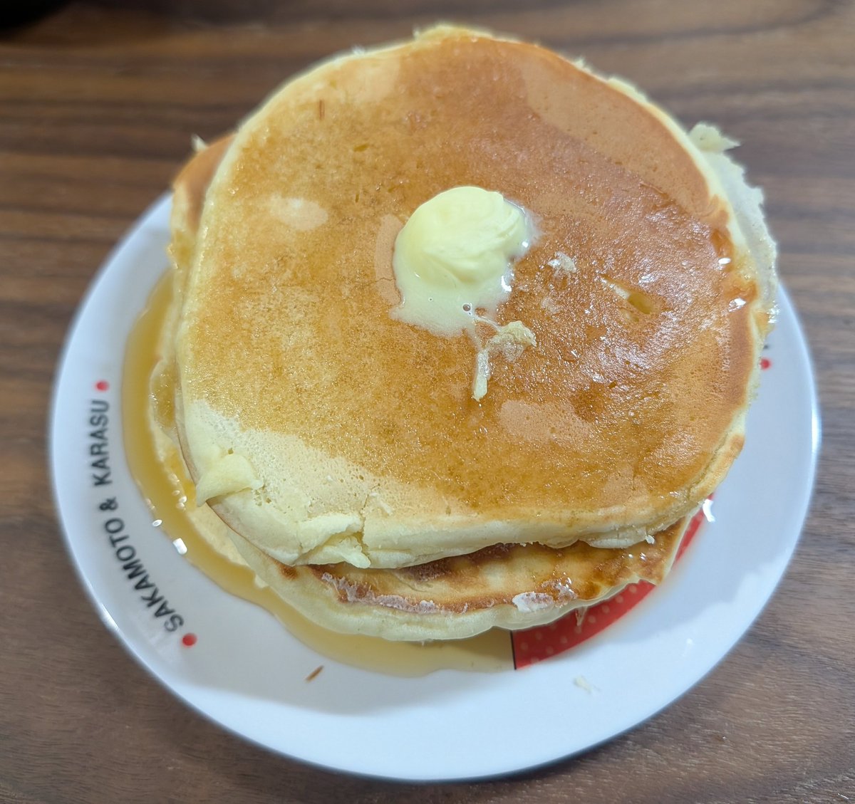 今日はムジルシの米粉パンケーキ🥞
できました( ｀◔‿ゝ◔´)イタダキマス