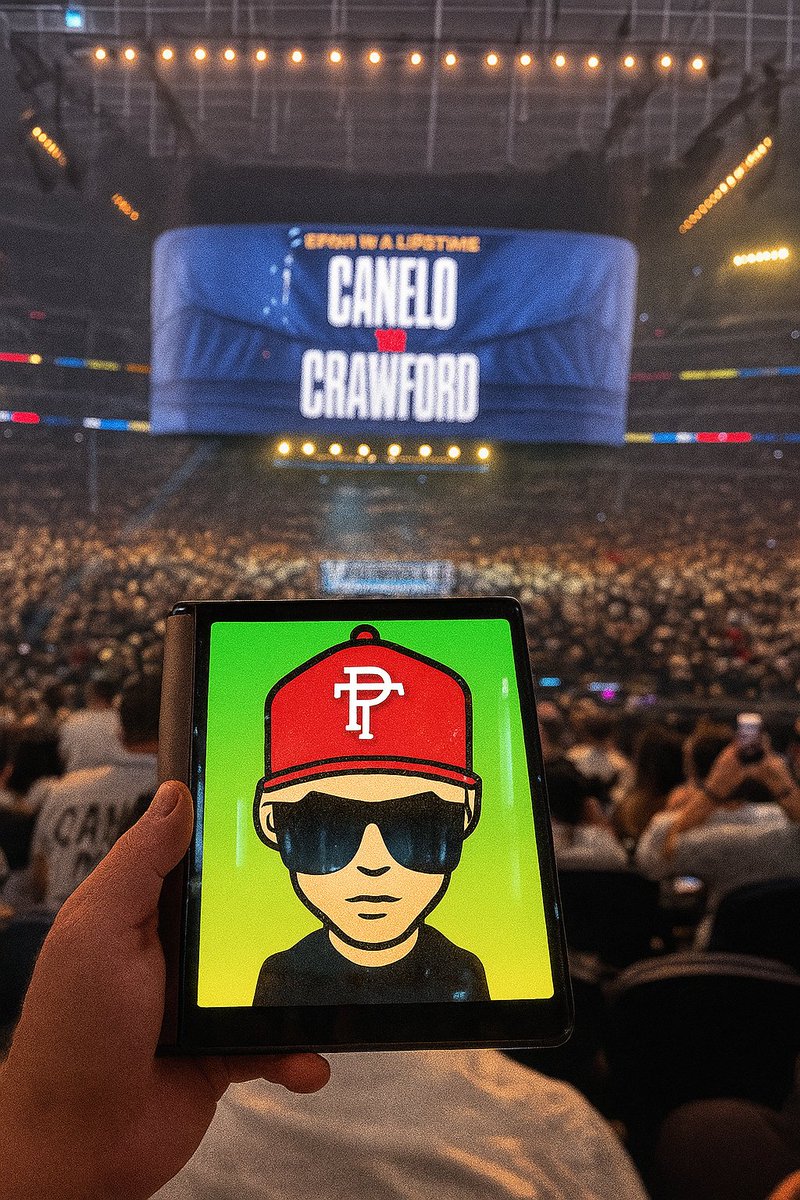 100 mil dólares en juego 

Si el Canelo le gana a Crawford voy a regalar un iPhone 18 Pro Max entre los RT 🔄 de este post

La única regla para poder ganar es estarme Siguiendo 

Ya saben que soy el único que cumplo cuando digo que voy a regalar algo