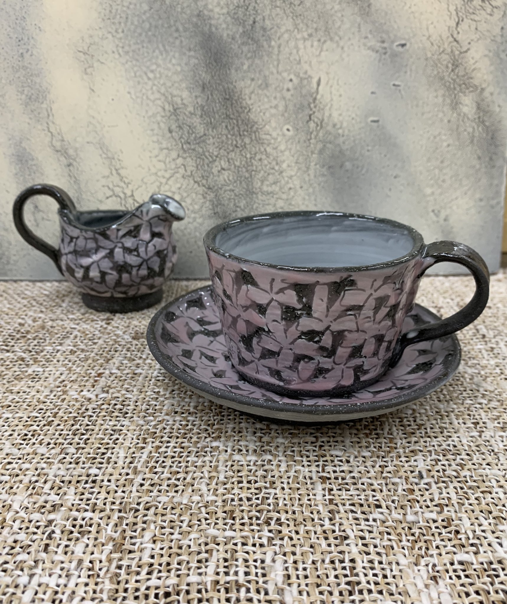 黒豹の陶器 50s 黒ヒョウ ブラックパンサー ヒョウ 黒豹 ヴィンテージ 陶器