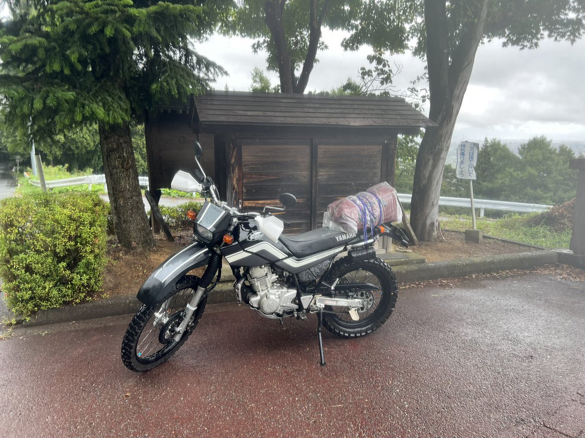 雨でもワインディングを楽しんでます☆