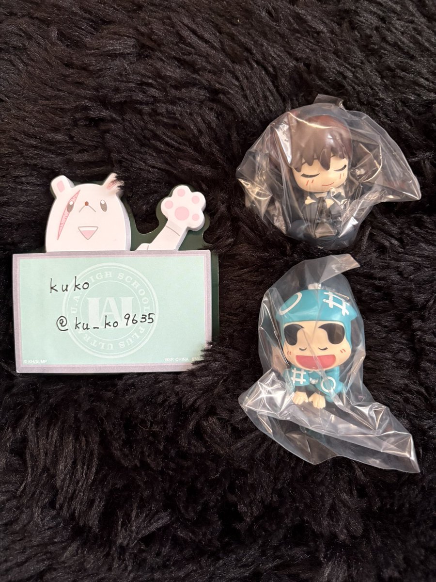 ku_ko9635's tweet photo. 【交換】忍たま乱太郎　肩ズンFig 忍たま

譲：しんべい、土井先生

求：乱太郎、きり丸

郵送希望。纏めて優先。検索からでもお声掛けください。 https://t.co/ycWYw3crco