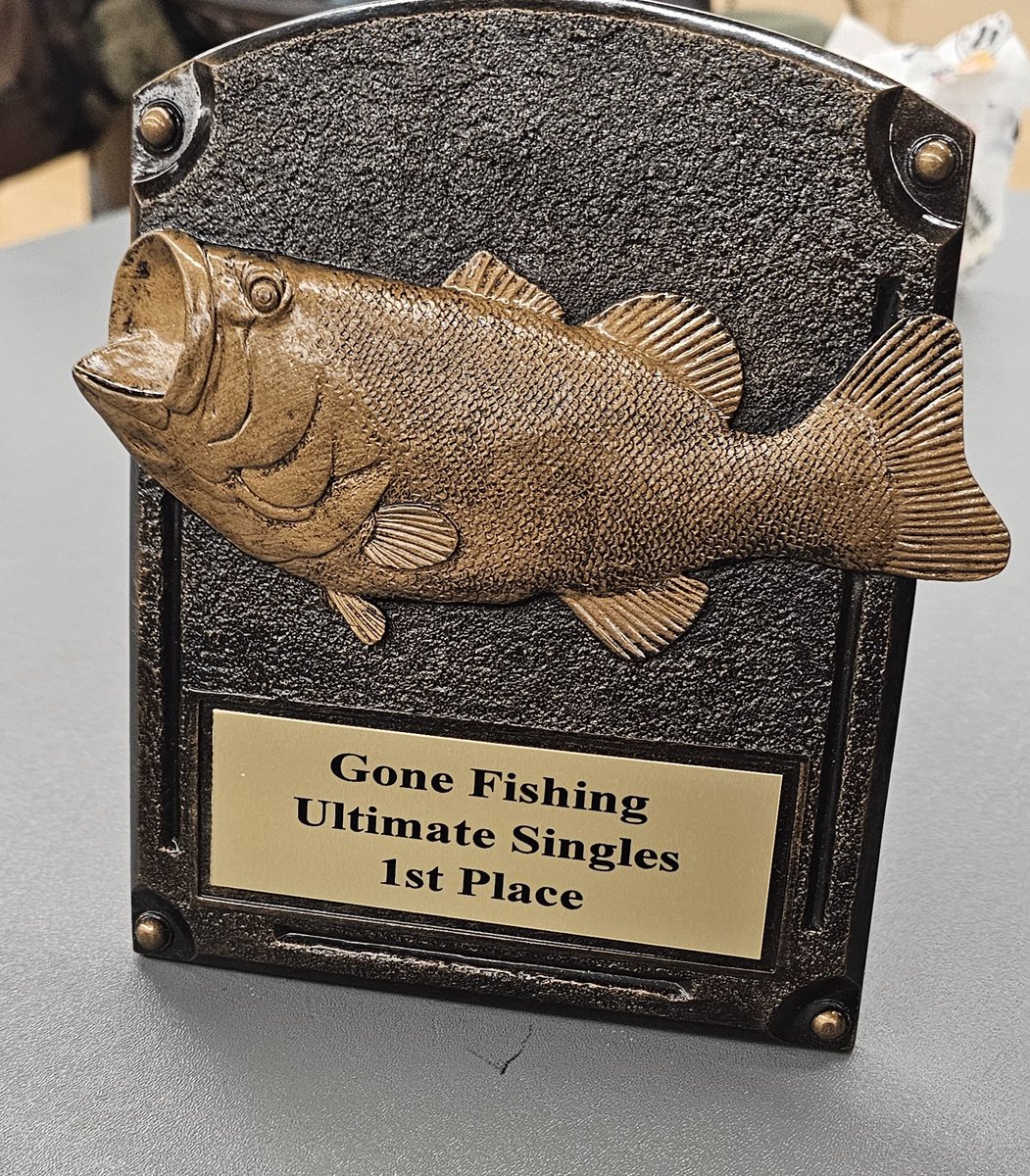 1st/70 at Gone Fishing, no games dropped. Was told I was the goat by at least three people today, guess I'm starting to believe them 🥶