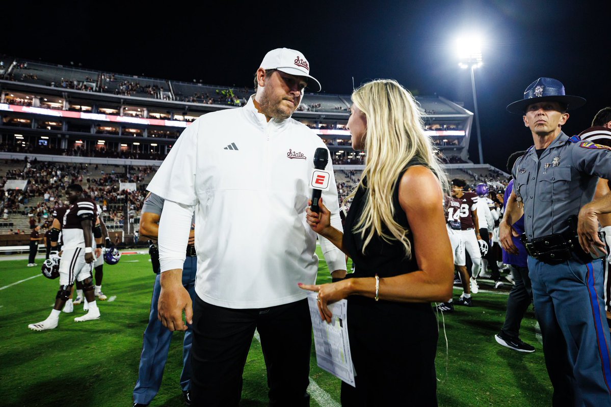 Stephanie Otey (@stephotey) on Twitter photo All week, everyone at <a href="/HailStateFB/">Mississippi State Football</a> from players to coaches told me how much <a href="/Coach_Leb/">Jeff Lebby</a> fills them with confidence & belief in this program. They’ve already come such a long way. Those cowbells are ringing loud in Starkville. Coach, you made a believer in me too! #HailState All week, everyone at <a href="/HailStateFB/">Mississippi State Football</a> from players to coaches told me how much <a href="/Coach_Leb/">Jeff Lebby</a> fills them with confidence & belief in this program. They’ve already come such a long way. Those cowbells are ringing loud in Starkville. Coach, you made a believer in me too! #HailState