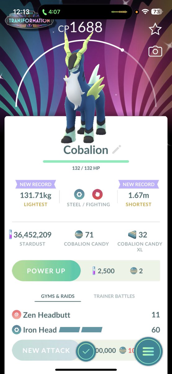Shiny ✨ Cobalion from the Go Pass 😍

#pokemongo #pokemon #gaymer #teaminstinct #shinyhunter #ShinyPokemon