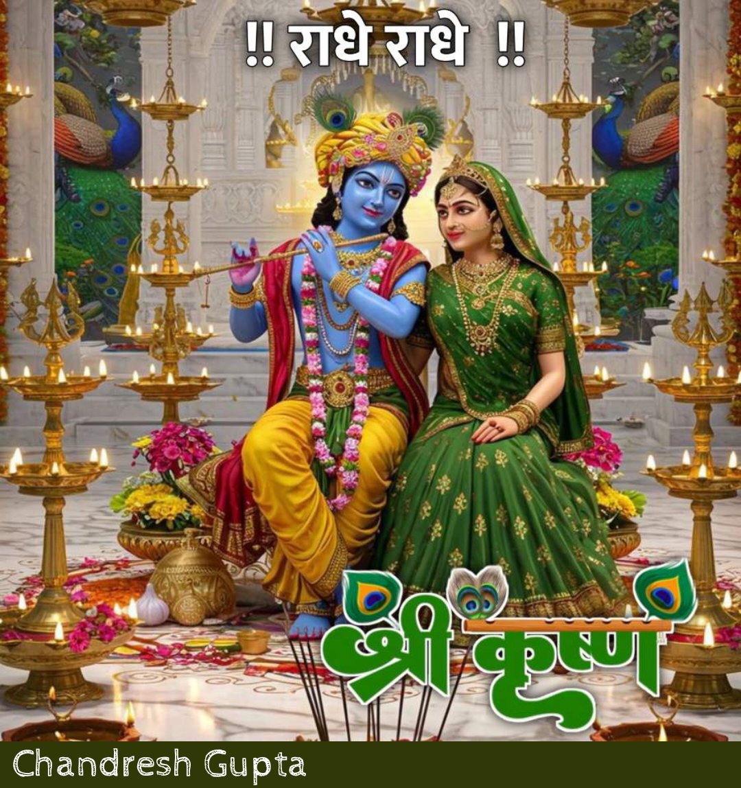 Jay shree Krishna Radhe Radhe 🌹🌹🙏🙏🙏