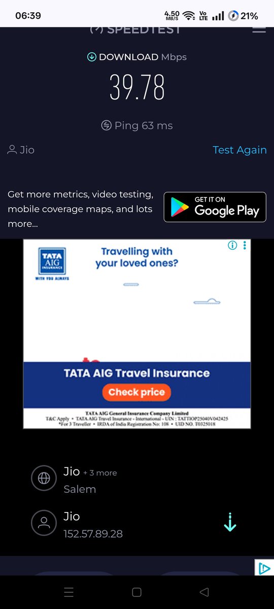 TamilmaniTweets's tweet photo. @JIOAIRFIBERIN @JioCare @RelianceJio  I upgraded to 100 Mbps Jio AirFiber (RMN: 8508953940) but still get <20 Mbps.  
Tickets closed without engineer visit, outdoor unit upgrade (Order N0000150NF47) never done.  
Now cancellation started due to poor service. Needurgentescalation https://t.co/fqTSNCicz4
