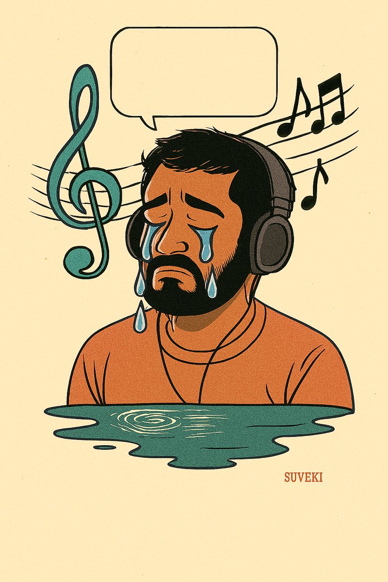 suveki's tweet image. 🎵 “Music is the shorthand of emotion.” — Leo Tolstoy
 🎵 “இசை என்பது உணர்ச்சியின் சுருக்கம்” — லியோ டால்ஸ்டாய்
A melody can bring tears, stir memories &amp;amp; soul.
#SuvekiStories #EmotionalResonance #MusicAndMemory #TearsAndTimbre #SoundOfSoul #MelodyAndMeaning