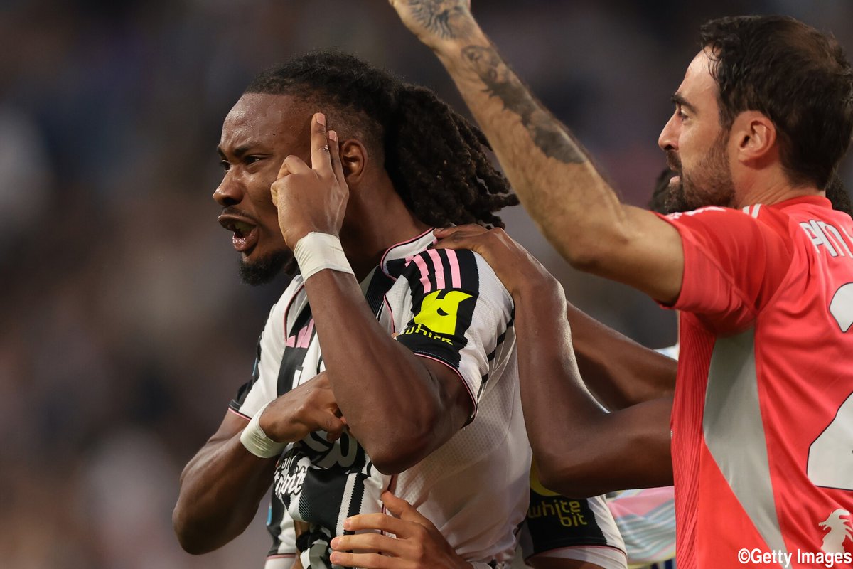 ユベントス02-03 THURAM父 ユベントスで急成長中のテュラム 「父は僕ら兄弟