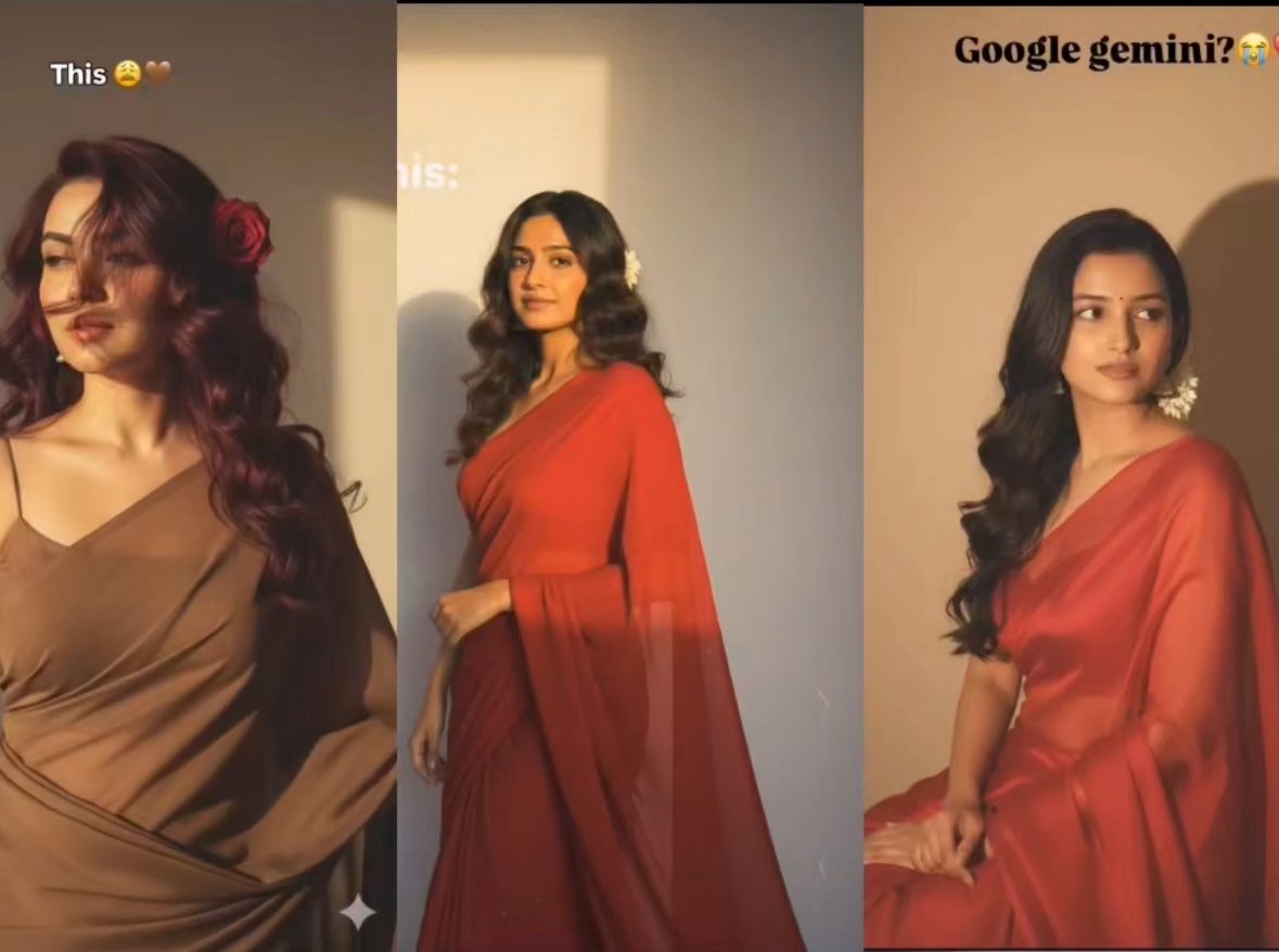 Y all the mid girls are doing this...! Sohniea nu fake sohne dikhan d lod eni😌😚