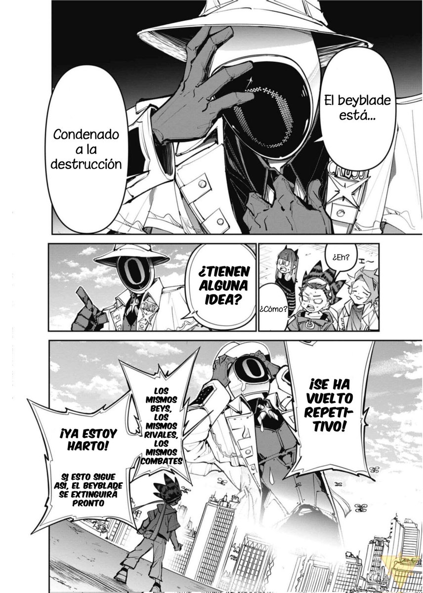 Ya tenemos las motivaciones de este nuevo villano/antagonista. ¿Qué les parece? #BEYBLADEX