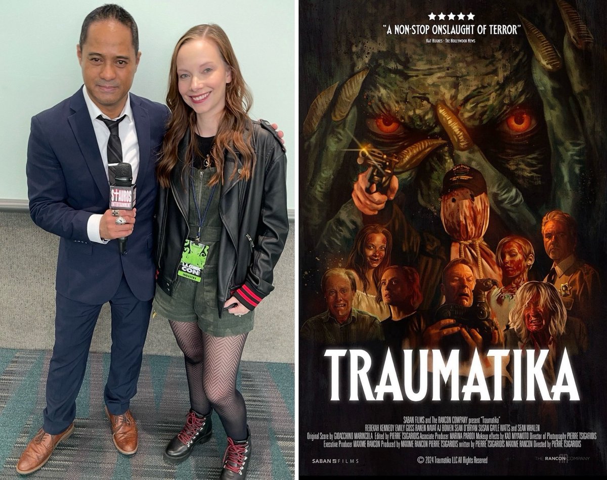 Wanted2Help Promote &amp; Dedicate this #StepbackSaturday Fond Memory2 One of my #DearSweet Friends &amp; Awesome Interviewed Guests; (Actress) #RebekahKennedy, who Stars in the NewHorrorMovie; #TRAUMATIKA, which is OUT NOW in theaters!  #CheckItOut #SoExcitedAndProudOfU <a href="/rebekahkennedy/">Rebekah Kennedy</a>!