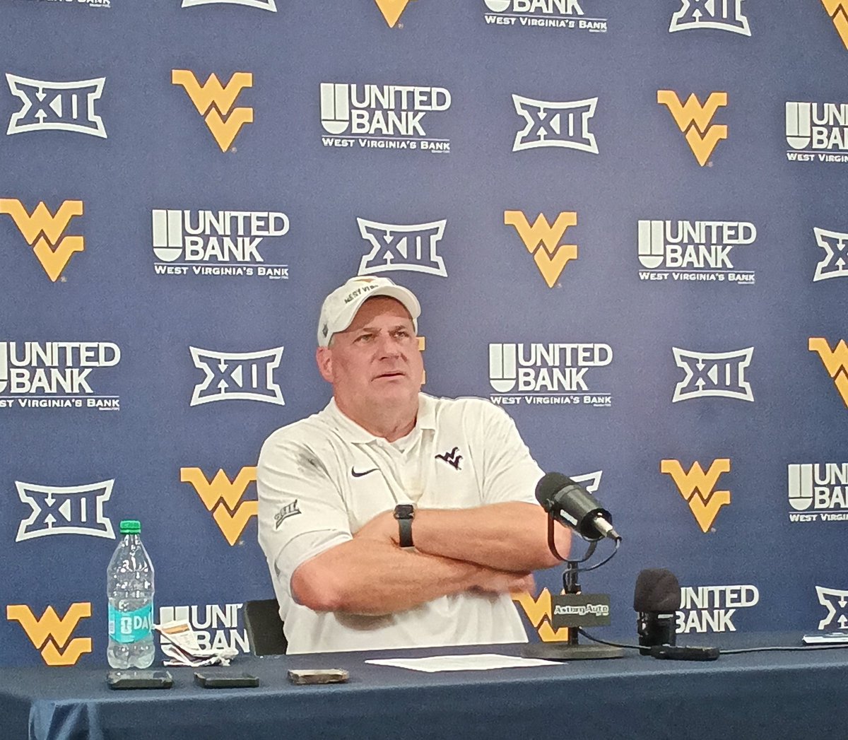 WVU HC Rich Rodriguez: "This win was for everybody that supports our program and follows our team... we're going to enjoy the hell out of this one for 24 hours."