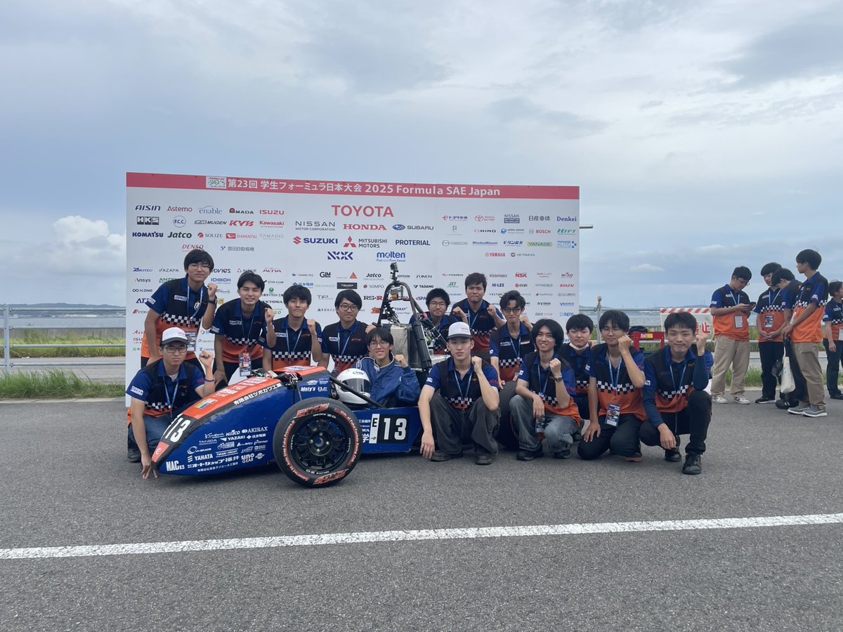 FRC(福井大学フォーミュラカー製作プロジェクト) tweet media
