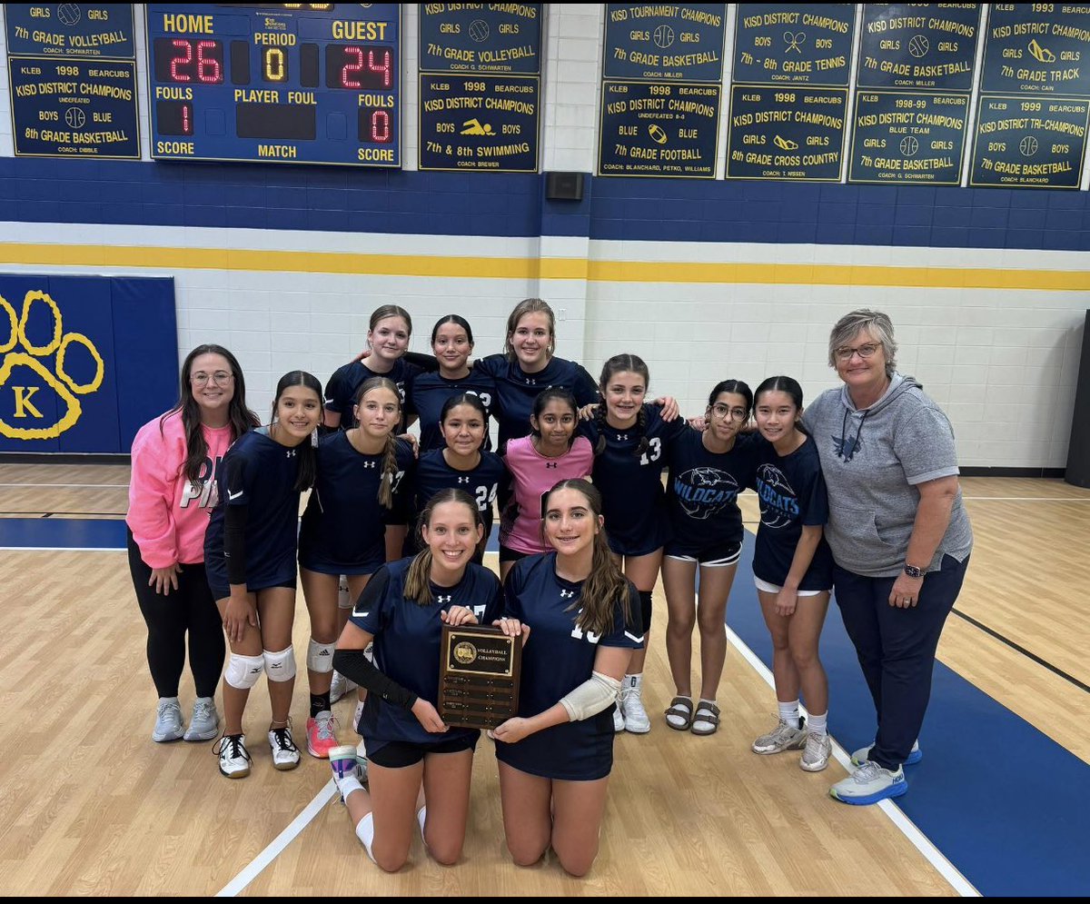 Willow Wood Junior High Athletics (@wwjhath) on Twitter photo Back to Back KISD Tournament Champions π Back to Back KISD Tournament Champions π