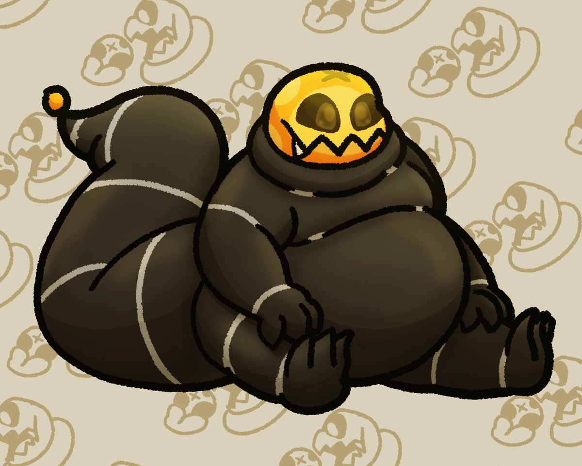 LemmyKirby's tweet image. Creature that gives you berries by tapping its head 

[ #bugfablesoc #berry #monster #bugfables #oc ]