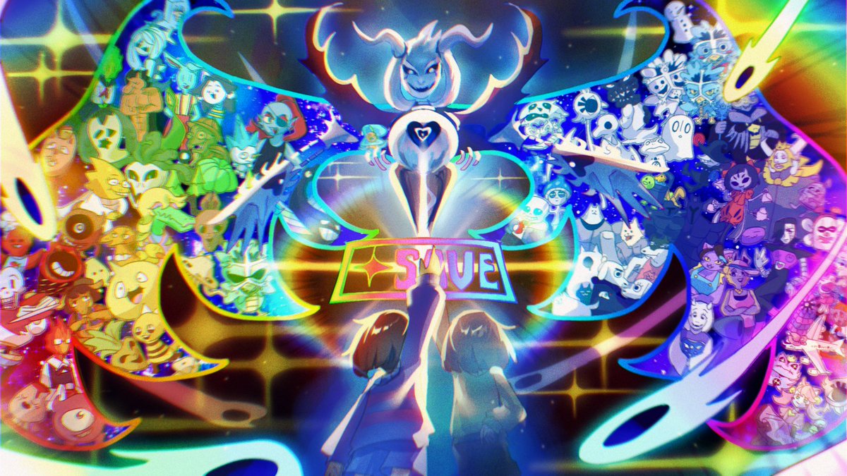 #UNDERTALE10thAnniversary
#happybirthdayundertale
#undertale 
SAVE The World