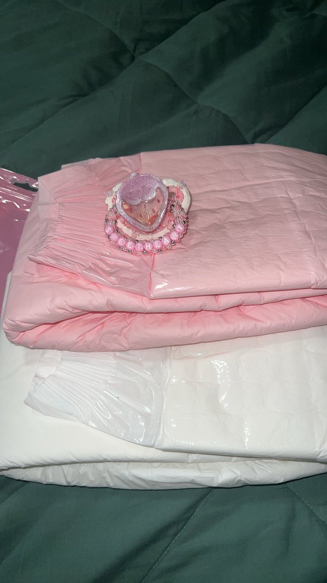 my shirt says it all 🍼💖 #pamperedprincess”
Shirt from <a href="/UniquelyLittleX/">UniquelyLittle</a> 
Paci from Depop