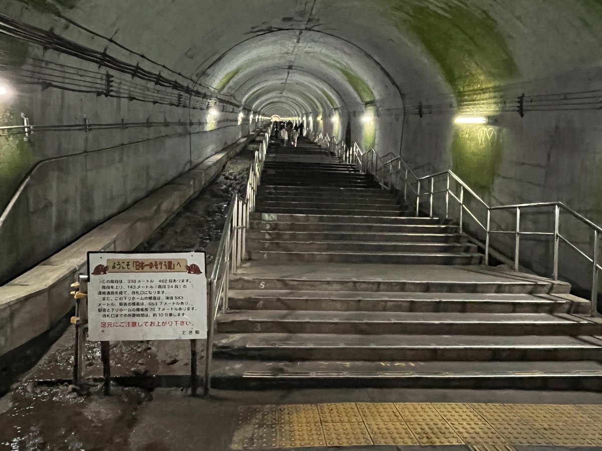 これから谷川岳登山！！駅が登山口直結とは聞いてたけど...

登山前から462段登るとか聞いてないよぉ😱