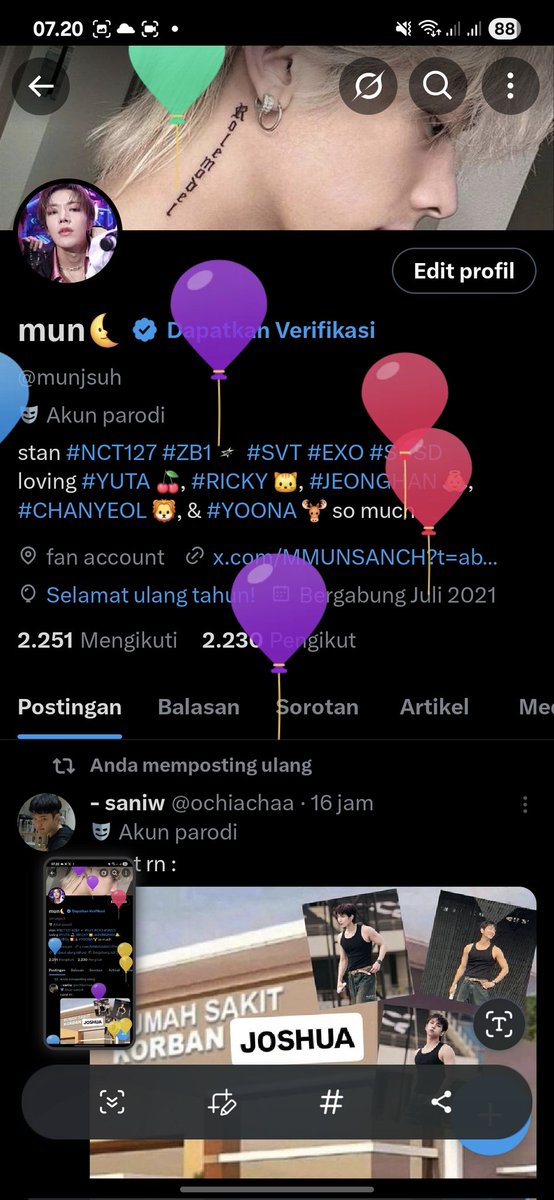 mun🌜 di gebuk tugas tweet media