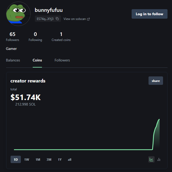 Farmrick's tweet photo. everyone excited about $pump atm

but a random web2 streamer who hasn't tweeted in 2 years making $49k in 1 hour doesn't make me feel too comfortable

this is the kind of thing you look back to during the bear mkt and think "wow i should've known the top was near, so obvious"

fwiw i'm not bearish, very bullish actually [both short and long term] but this is very likely the start of the mania

very big gains ahead, but don't get caught dancing when the music stops

been in crypto for 11 years and history doesn't repeat itself, but it sure does rhyme
