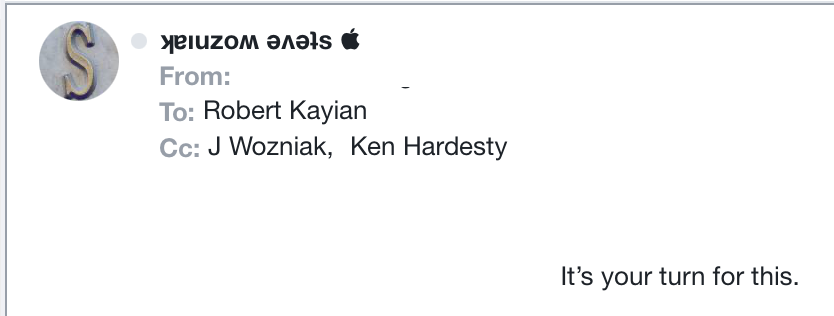 prpoints's tweet image. Apple Co-Founder Steve Wozniak and I have been speaking by email over the past week about my start-up Cab0.com. He said "Best of luck to you on this worthy venture, Its your turn " We are so grateful to Woz for his words of encouragement and support.