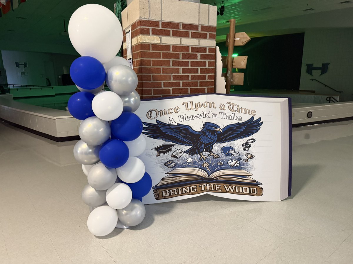 Our Hebron Homecoming 2025 Dance is underway! 🎉 

Once Upon a Time … A Hawk’s Tale!