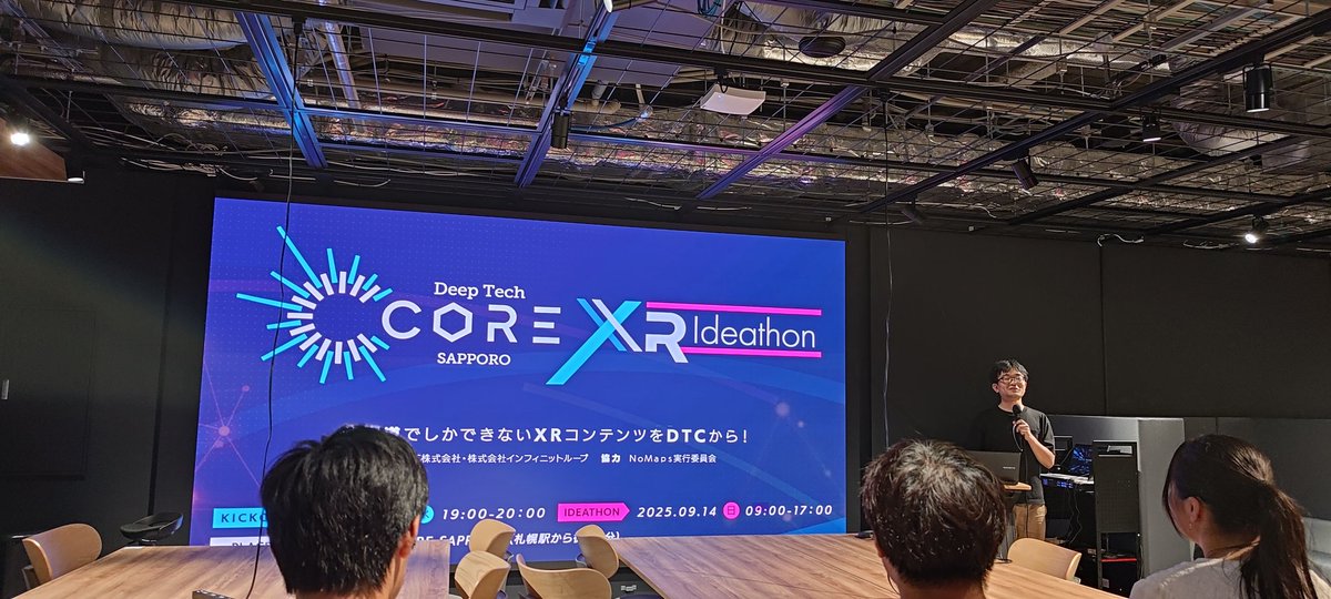Tsubaki_HIUVR's tweet photo. 始まった!
#DTCXR https://t.co/QD2W9YNLP0
