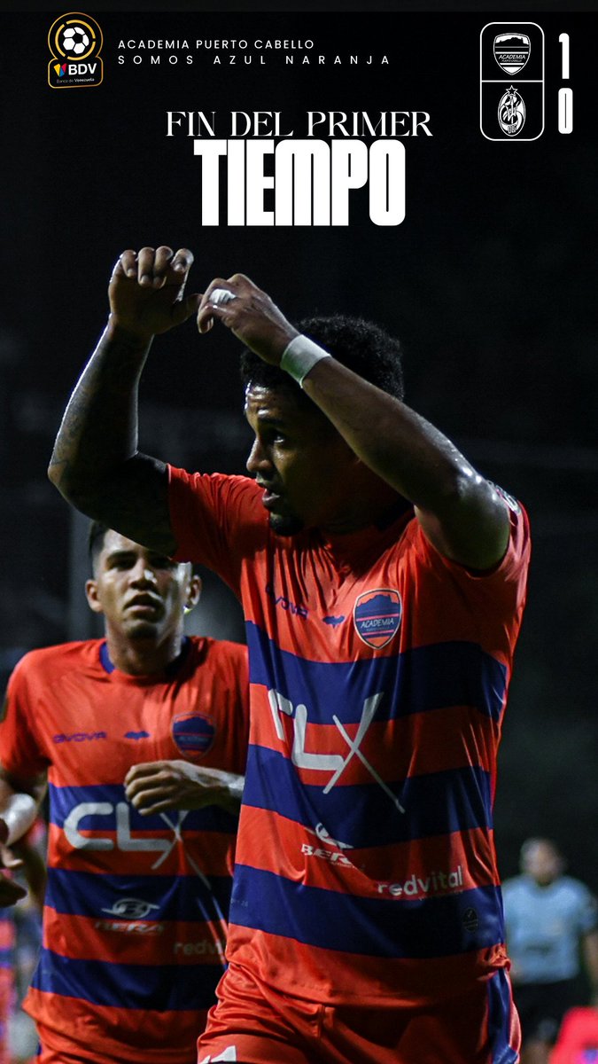 Liga FUTVE | J10 𝗧𝗼𝗿𝗻𝗲𝗼 𝗖𝗹𝗮𝘂𝘀𝘂𝗿𝗮 

▶️ Final del primer tiempo en la Fortaleza ⚔️

⌚️:45+3'

𝗔𝗰𝗮𝗱𝗲𝗺𝗶𝗮 𝗣𝗖 1️⃣-0️⃣ <a href="/DvoLaGuaira/">Deportivo La Guaira 🔱</a>

#SomosAcademia
#LigaBancoDeVenezuela