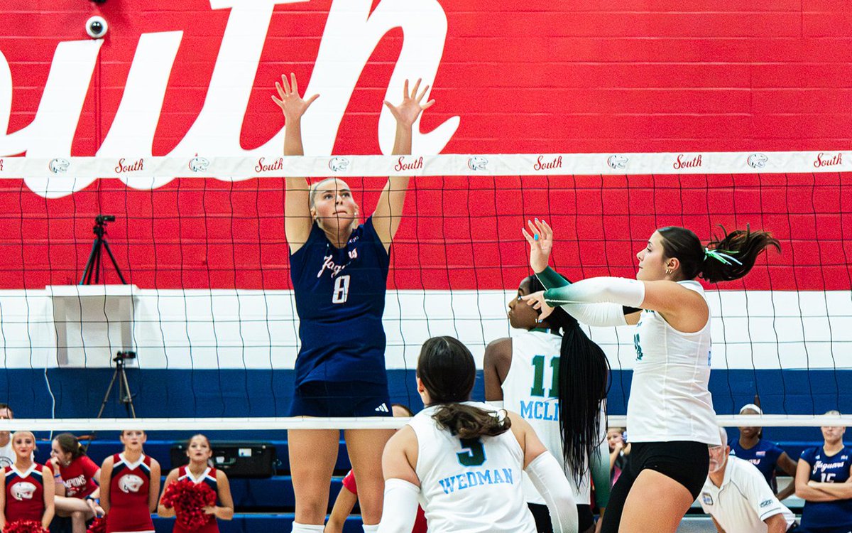 Jaguars Extend Win Streak with Four-Set Win Over Tulane!

🧾 usajags.co/4n7GTm0

#LSF | #WeLead