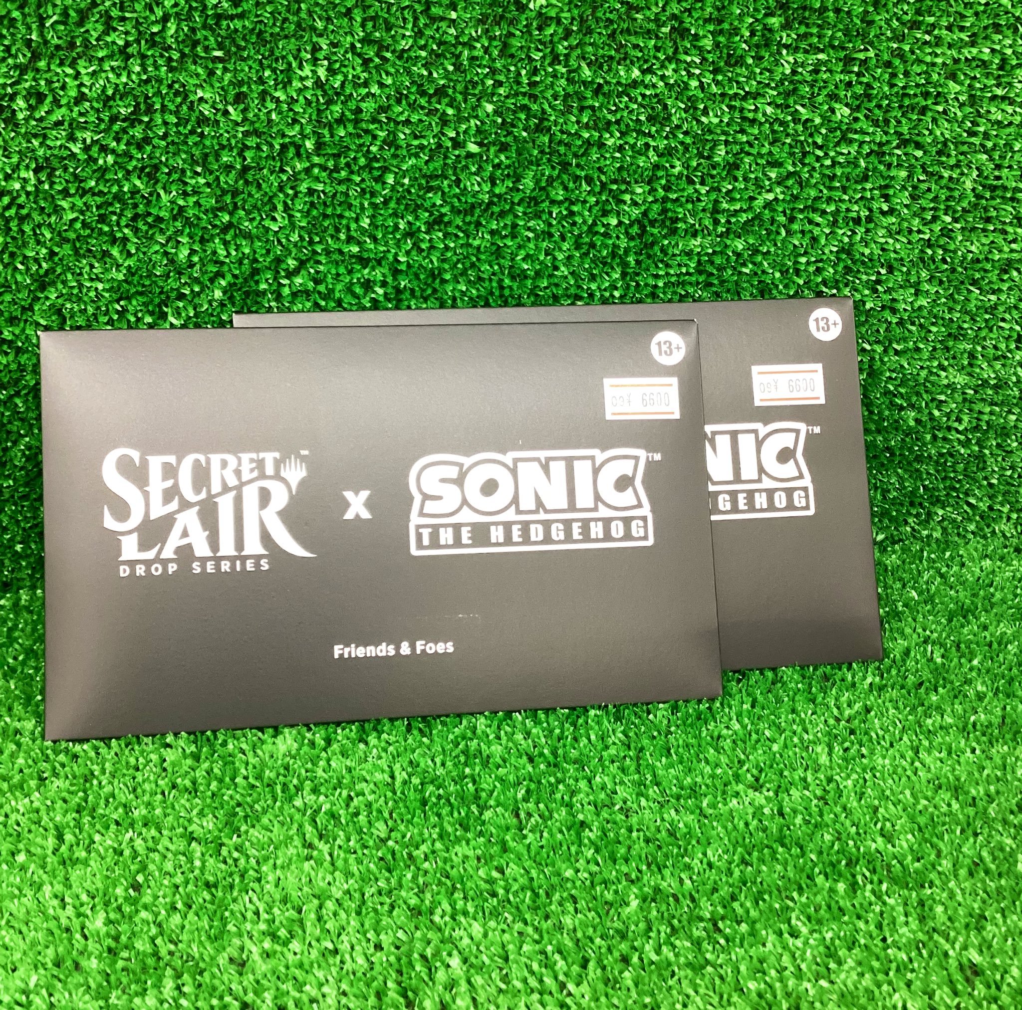 マジックSecretLairソニック Friends&Foes非フォイル開封済み