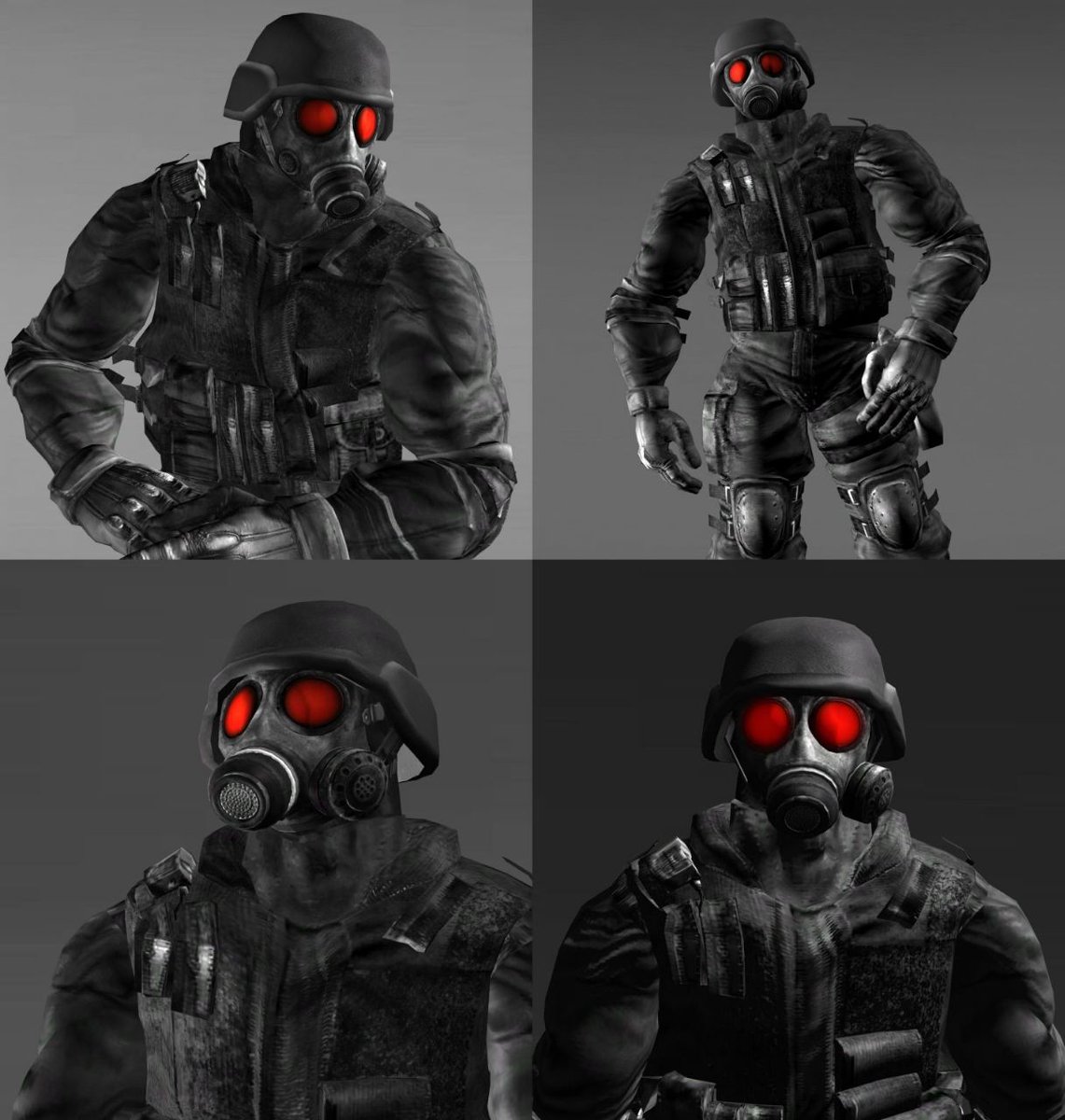 &gt;franchise filled with insanely powerful and deadly characters
&gt;one of the strongest ones is a nameless, faceless mercenary 

I love Resident Evil