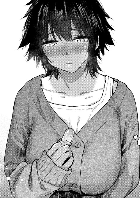 ボーイッシュに不釣り合いなくらいの爆乳 