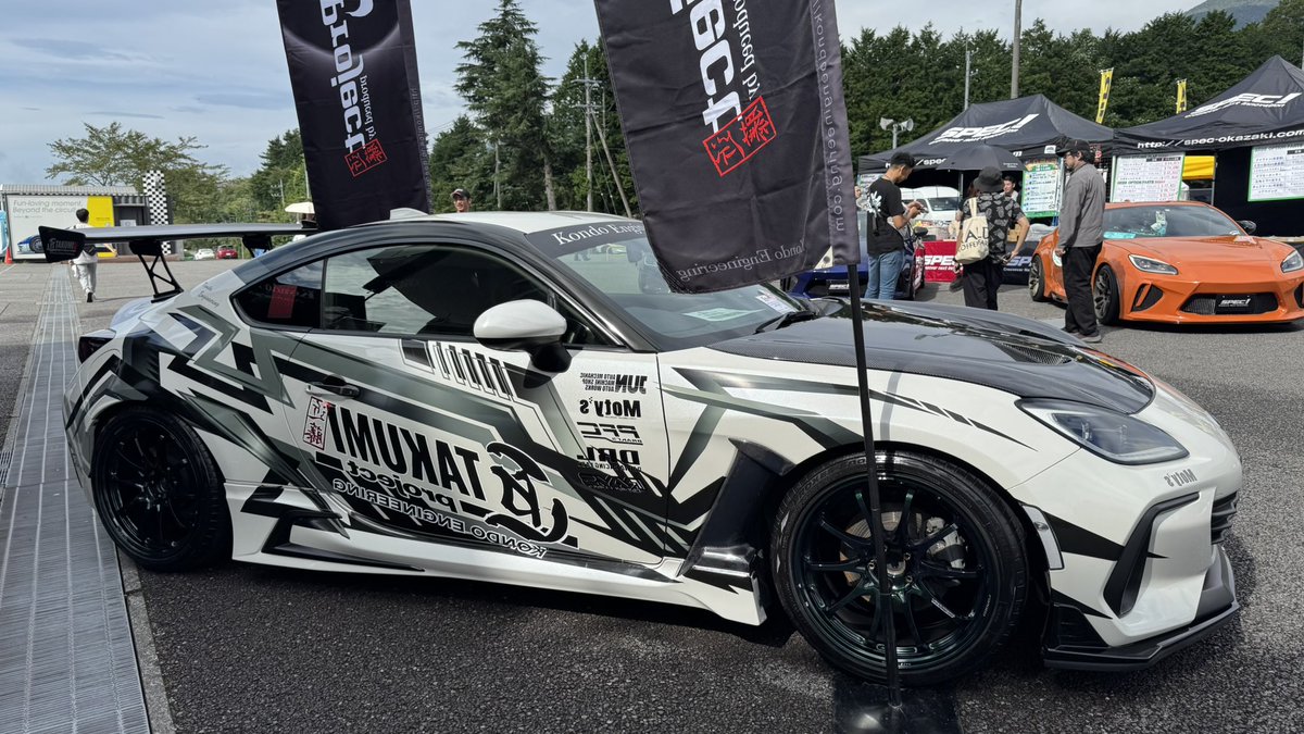 頭文字D 30th Anniversary 2days 2日目始まりました！ 昨日とはうって