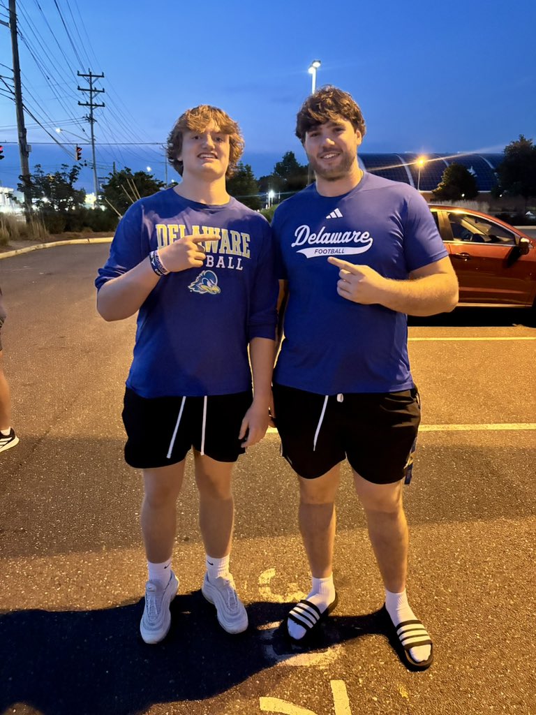 WyattRichardX's tweet image. Thank you @caccese_ac for inviting me out to Delaware today against Uconn had a great time!!
@coachcurtis42