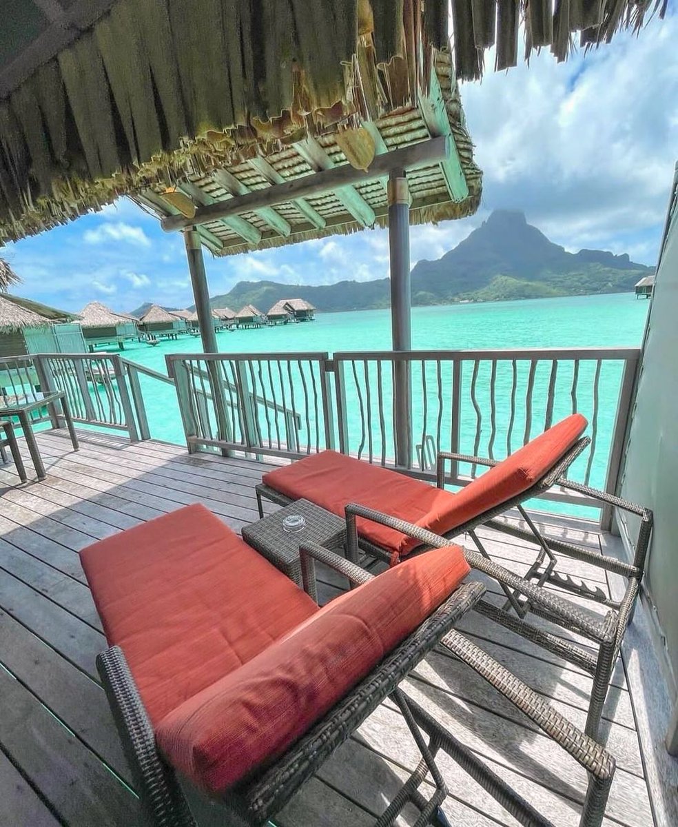 Iconic Bora Bora with these stunning overwater bungalows..