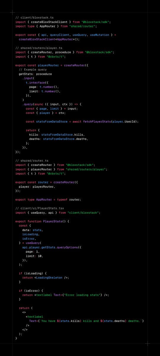 bloxstack's tweet image. What if you could build Roblox games using a well tested pattern?