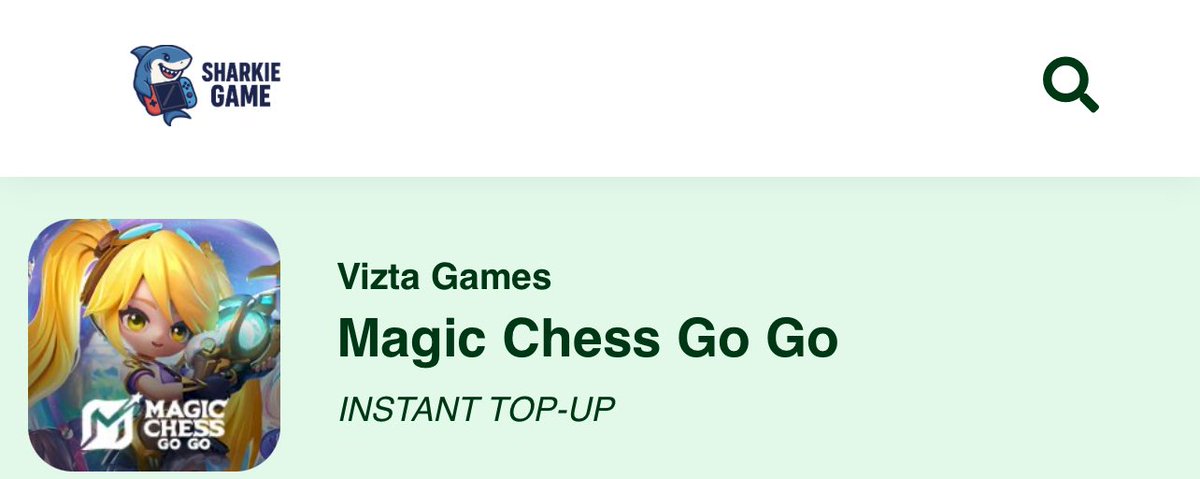 FebbySW's tweet image. Yang mau beli diamond MCGG boleh mampir : sharkiegame.net/game/magic-che…
#magicchessgogo