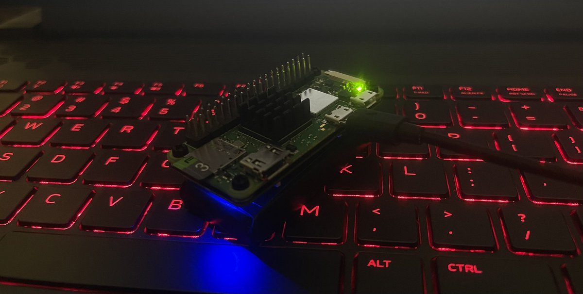 Hackazillarex's tweet image. I didnt get the screen in today but I couldnt wait to start on it! I got it all up and running and managed to figure out a way to connect it to my phone via bluetooth. I tested it out and it already pwned one wifi network! #hackazillarex #skid #pwnagotchi #hacking