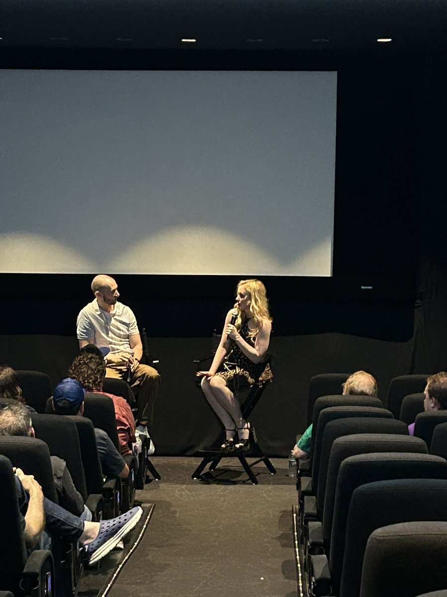 The lovely Kathryn Newton stopped by for a Q&amp;A!

Watch her in GRIFFIN IN SUMMER! Playing all week at QUAD!