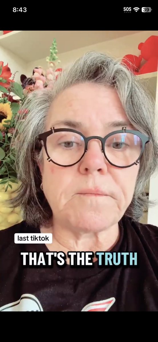 Look at Rosie this is what hate does to you, your soul turns black and you body follows. You live your life in misery because your dead inside! Just look at her it’s like she’s no longer human!