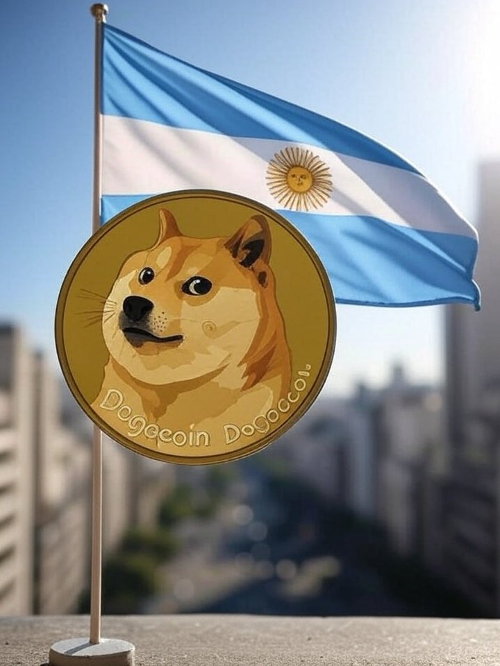 _dogegod_'s tweet photo. #Dogecoin is now accepted by the capital of Argentina, Buenos Aires for tax payments.

Initiative launched in July 2025. https://t.co/43PKEmd4pZ
