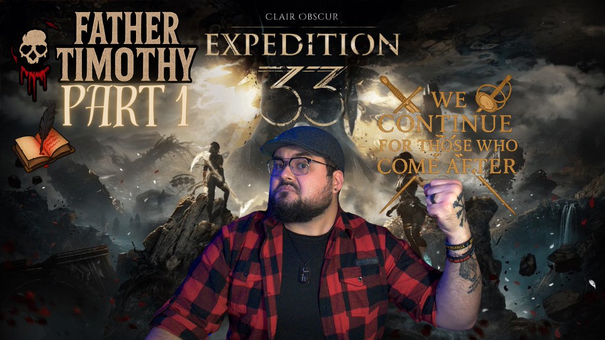 ⚔️ Clair Obscur - Dim DIm Da | HARD Challenge: Going for 100%⚔️ 
Live now Part 1
twitch.tv/father_timothy
youtube.com/live/NTDv_XSKe…